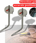 2 Pack Static Pressure Probes for HVAC Systems and Pitot Tubes, Compatible with Fieldpiece JL3KM2 SDMN5 SDMN6 ADMN2, Pull Ring Design with Strong Suction, Easy Connection, Precise Readings for Ductwork Diagnostics, two metal probes with angled tips