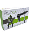 Box of Indoor Golf Putting Trainer For Perfect Alignment And Consistent Putts, showing product image and use illustration.