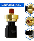 Oil Pressure Sensor Replacement Kit With Easy Fit Socket And Filter For Dodge Chrysler Jeep Vehicles sensor details view
