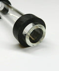 Beefy 6 Inch Glass Sight Tube For Boiler And Steamer Replacement With Rubber Washers Clear Sight Glass 6 In Length 5/8 In OD 3/8 In ID