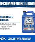 Titanium Extended Life Yellow Antifreeze And Coolant Concentrate Built Tough To Keep Your Ride Cool in a 1 Gallon container.