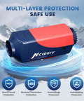 8Kw Diesel Air Parking Heater For Rv Garage Van Truck With Smart App Control, featuring multi-layer protection design.