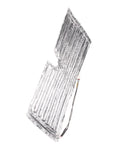 Heavy Duty Drain Pan Heater For 30228L1400 Units in silver material, designed for commercial ice machines, compact and durable.