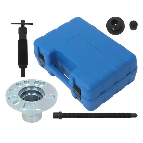 10 Ton Hydraulic Wheel Hub And Drive Shaft Puller Kit For 4 And 5 Stud Car Rides Featuring A Real Deal Heavy Duty Pump And Adapters To Knock Out Stubborn Bearings Without Marring Any Daily Beater Or Weekend Project