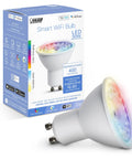Smart RGBW MR16 LED Bulb 50W Equivalent WiFi Connected No Hub Needed Works With Alexa Google Assistant And Siri 2.4GHz box and bulb