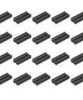 24 Piece DIP IC Socket Adapter Kit With 7.62mm Row Pitch And 0.1 Inch Pitch, 20 Pin IC Socket Assortment for Breadboard Builds