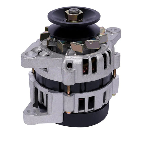 Side angle view of 24V 2000W Brushless Permanent Magnet DC Generator Portable Power Station for Off Grid Adventures and DIY Projects