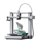 Blazing Fast Multi Color 3D Printer with polar bear model, Full Auto Calibration, Active Flow Rate, AMS Lite for Multi Filament Printing