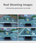 H4 Car HUD Head Up Display Real Time Speed Readout GPS Speedometer Auto Dimming Windshield Projection With Compass Direction