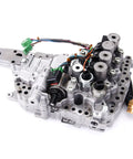Solid Grip CVT Transmission Valve Body Featuring Knockout JF011E RE0F10A Replacement view showing detailed electrical wiring and components.