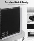 UniTak3D honeycomb laser bed 500x500mm working table for XTool D1/D1 Pro/S9/S10/S30 Pro/RAY5 engravers; front view