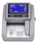 Super Fast Bill Counting Machine For US Dollars With Counterfeit Detection And Smart Value Tracker showing LED display and input slot.