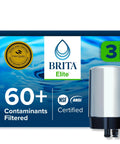 Replacement Water Filter For Faucet Mount Chrome Removes 99 Percent Of Lead Keeps Tap Water Fresh Sink Filtration System 3 Count