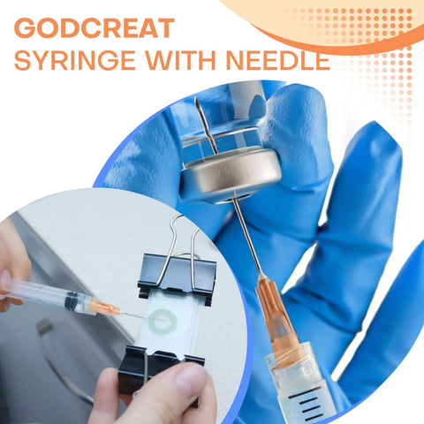 3ml Luer Lock Syringe 25 Gauge 1 Inch Individually Packaged 100 Pack Pro Grade Industrial Lab Tools in use for measurements