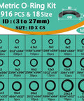 All In One Faucet Washer Kit With O Rings And Plumbing Gaskets, 1075 Piece Universal Rubber Washers Set metric O-ring chart