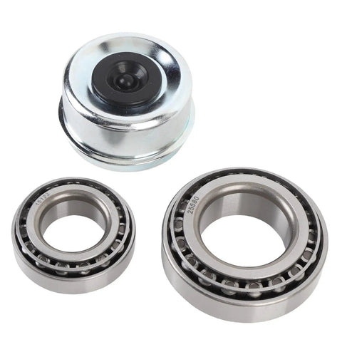 Heavy Duty Trailer Wheel Hub Bearing Kit Four Piece Set For 5200 To 6000 Lb Axles With 15123 And 25520 Bearings 21333TB