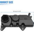 Volvo 2.0L 4 Cylinder Engine Valve Cover Gasket Kit With PCV Oil Seal And Rocker Cover Replacement dimensions shown