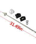 SFU1605 Ball Screw CNC Kit 800mm Long 16mm Shaft With Metal Deflector Nut BK BF12 End Supports And Coupler With End Machining