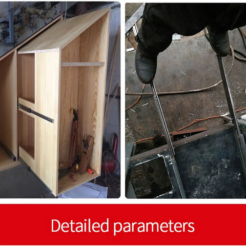 Slick Heavy Duty Telescopic Drawer Slides One Pair Full Extension Cabinet Hardware Seventy Six Millimeter Wide in kitchen cabinet setup.