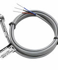 Inductive Proximity Sensor Switch M6 Non Shield PNP Normally Open 3-Wire, 2mm Sensing Distance, coiled 200cm cable