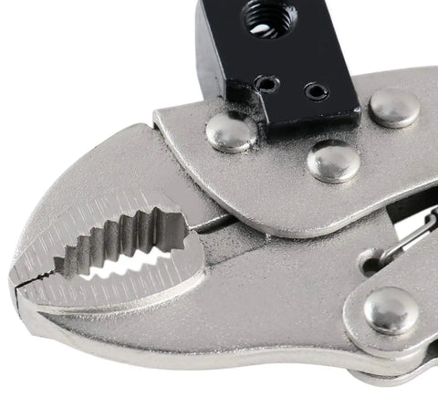 Disc And Rotor Pro Grade Ball Joint Gauge Set For Wheel Runout And Tire Checks With 0 To 1 Inch Dial Gauge Flexible Arm And Vise Grip State Inspection Ready Meets Wheel Rim Runout Standards And Backlash Checks For Accurate Service Notes