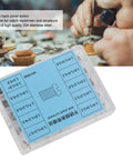 150 Piece Micro Screw Assortment Kit for Gadgets and Watches Featuring 304 Stainless Steel Pan Head Slot Screws in storage case.