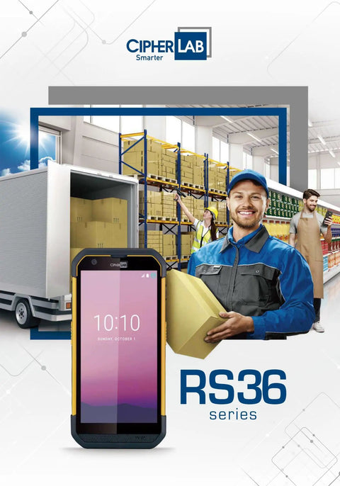 RS36 Android 12 Touch Mobile Computer With 2D Imager Barcode Scanner And UPC Reader NFC HF RFID And Easy UHF RFID Add On WiFi 6 And Bluetooth 5 1 GPS Hot Swap Battery For Warehouse Scanning Pro Grade