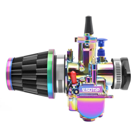 34mm Carburetor Kit With Air Filter Intake Manifold And Jets For 2T And 4T Engines 125cc To 250cc Dirt Bikes Motocross Scooters ATVs