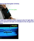 Liquid Optical Clear Adhesive Glue For Smartphone Screen Repair application and UV curing process.