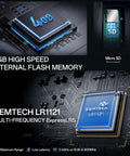 4GB internal flash memory and Semtech LR1121 chip for 16 Channel ELRS Transmitter With AG02 CNC Hall Gimbals And 3.5 Inch IPS Touchscreen Pro Grade RC Controller For FPV Drones Multirotors RC Cars Boats Helicopters Mode 2 Gold Finish