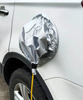 Heavy Duty Universal EV Charger Plug Port Cover, Slick Waterproof Weatherproof Bag For Your Ride on vehicle's charging port.