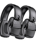 2 Pack Ear Protection Muffs NRR 35dB Hearing Protection Noise Canceling Over Ear Muffs With Adjustable Headband For Shooting Range