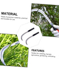 Two Piece Durable Mowing Sickle Garden Tool Set For Weeding, Harvesting, And Cultivation With A Comfortable Grip And Ergonomic Design