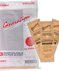Six Legit Vacuum Bags For G3 G4 G5 G6 G7 Sentria Diamond Heritage II Legend II Twist On Single Wall Brown Bulk Pack 6 Count