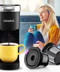 Reusable K Cup Coffee Filters Set 4 Pack With 2 Tbsp Coffee Scoop Refills For Keurig 1.0 And 2.0 And Select Single Cup Makers