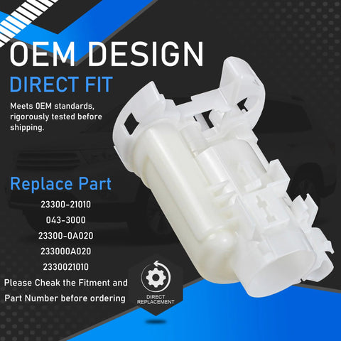 Tank Fuel Pump Filter Replacement For Toyota Camry Echo Highlander Matrix Solara RX300 RX400H ES300 ES330 ES350
