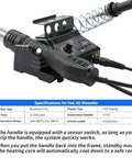 2 In 1 Soldering Iron And Hot Air Rework Station With LED Display And Fahrenheit Celsius Temperature Conversion, 750W Digital Power
