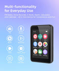 64GB Kid Friendly MP3 Player No WiFi, 2.4 Inch Portable Music Player For Kids showcasing multifunctional screen display.