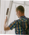 LIFKOME long piano hinge installed on a window frame; heavy-duty steel, 180° ultra-thin design.