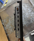 Back view of 21.5 Inches Industrial Touchscreen Panel PC Running Windows 11 Pro With Intel Celeron J6412 Chipset showing ports.