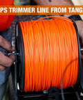 Rock Solid Commercial Trimmer Line Spool Holder Bracket With Mounting Hardware For Landscape Trailers keeps trimmer line from tangling.
