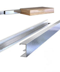 Two-Foot Aluminum Floating Shelf Brackets Built To Haul 300 Pounds Heavy Duty Wall Mount System With Hidden Support Sleek Design