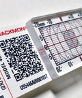 Three Pack Concrete Crack Monitor Kit With Epoxy Adhesive Included, Pro Grade Easy Read Crack Tracking Tools With Precise X Y Grid