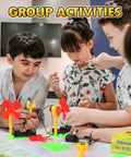 Children using Bulk Electric Circuit Kit Set for Kids Classroom Use, 7 Fan Project Bundles for STEAM Activities, learning circuits.