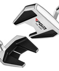 Standing Putter For Men 34 Inch With Low Center Of Gravity And High Forgiveness, showcasing club head and alignment aid for right handed players.