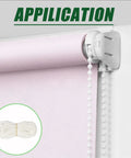 Bead Chain Cord For Roller Blinds Replacement Parts White Plastic Bead Chain 10 Meters Long With 10 Connectors in use on blind