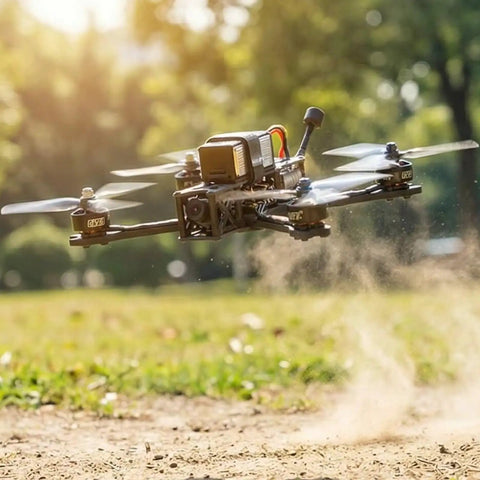 X2812 900KV Brushless FPV Drone Motors For 7 And 8 Inch Quad Frames 6S Ready Racing Multirotor flying outdoors