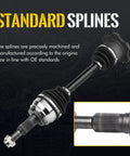 Front CV Axle Shaft Assembly 66-1430x2 Fit 2007-2020 Cadillac Escalade ESV Ext 4WD AWD And Chevy Avalanche Chevy Silverado