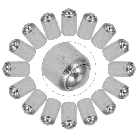 Stainless Steel Ball Catch Plungers for Cabinets and Closets 20 Pack Mini Latches with Springs, smooth wear-resistant hardware