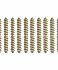 No Fuss Quality Heavy Lifters Double Ended Screws M8 X 60mm Carbon Steel Hanger Bolts Zinc Coated self-tapping wood dowel fasteners set of 10